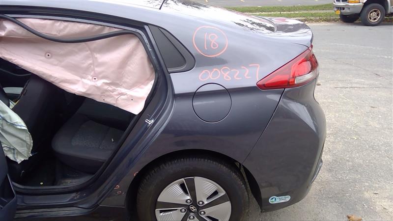 2018 HYUNDAI IONIQ  17-20 VIN C (8th Digit HEV) L. Quarter Panel Assembly