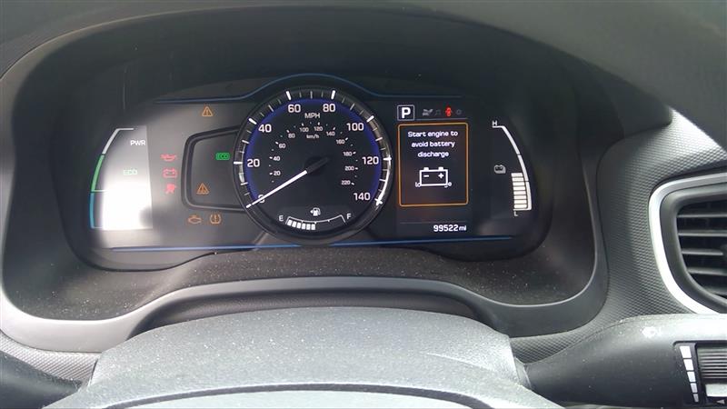 2018 HYUNDAI IONIQ  18 US Market VIN C (8th Digit HEV) 4.2`` Display Speedometer Head Cluster