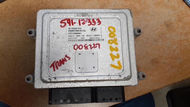 2018 HYUNDAI IONIQ  19 Transmission; VIN C (8th Digit HEV) (transmission Control Under Hood) ID 954412BAH2 (Blue Model) Chassis Control Module