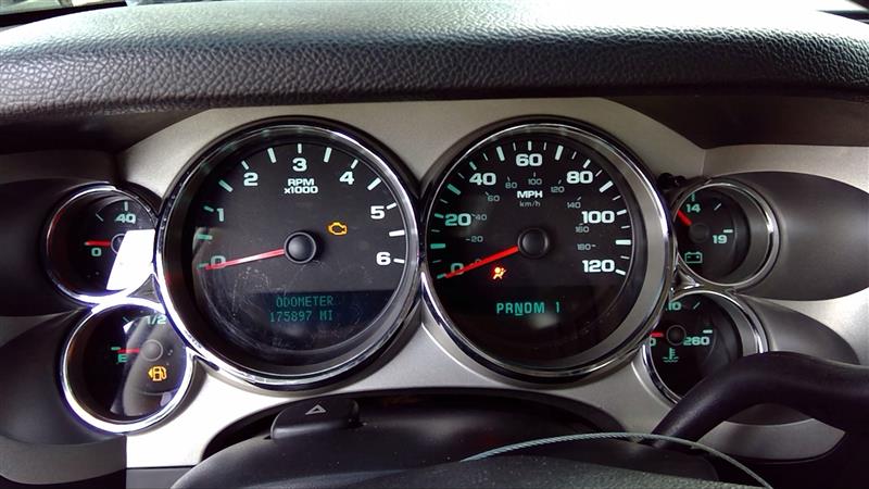 2007 GMC SIERRA 2500 PICKUP  12 (cluster) MPH (US Market) 6.0L ID 20958766 Speedometer Head Cluster