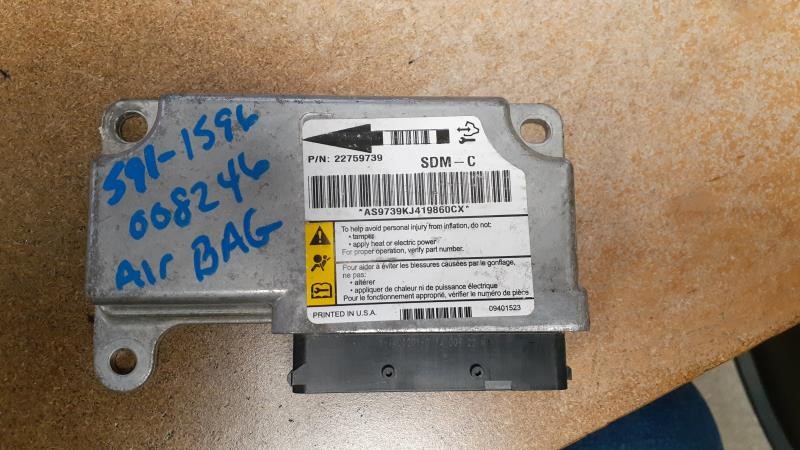 2007 GMC SIERRA 2500 PICKUP  08 Air Bag; (below LH Front Seat) Chassis Control Module
