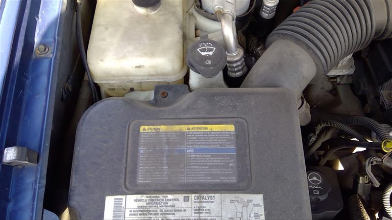 2005 CHEVROLET TRAILBLAZER  EXT 03-06 4.2L W/information Display (opt U68) Wash Reservoir Assembly