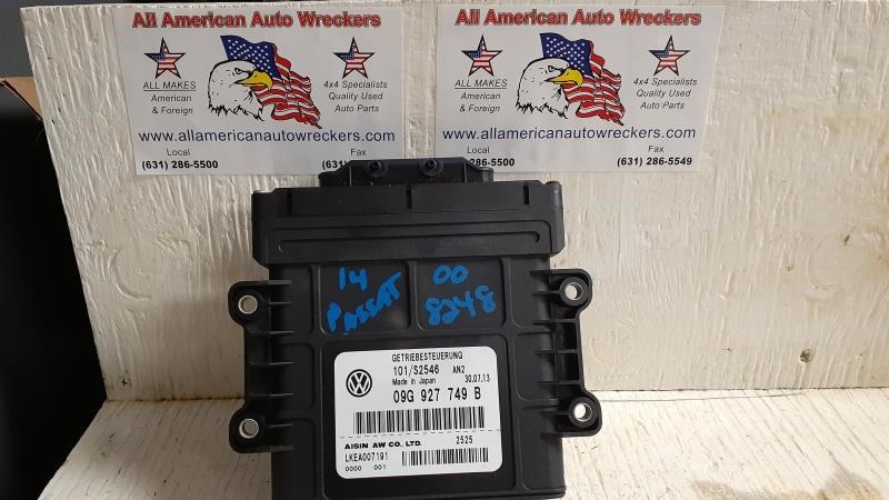 VOLKSWAGEN PASSAT 2015 Transmission (LH dash), (1.8L) Chassis Control Module