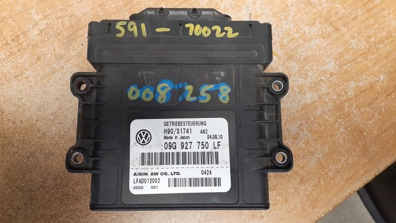 2011 VOLKSWAGEN JETTA  12-14 Transmission; Sdn 2.5L Chassis Control Module