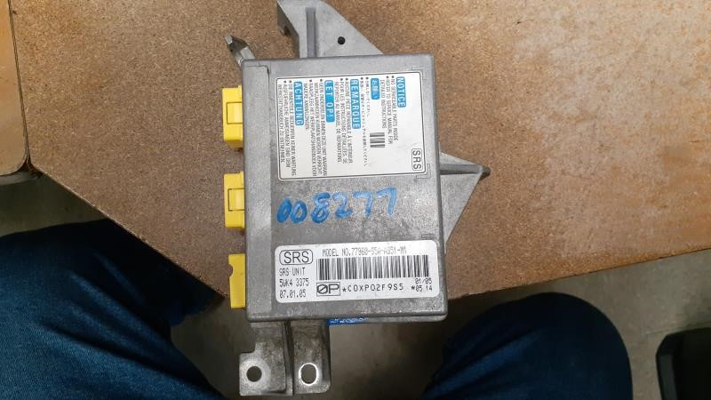 2005 HONDA CIVIC  03-05 Air Bag; (front Console Center Dash) W/side Air Bags Sdn Si (Canada Market) North America Built Chassis Control Module