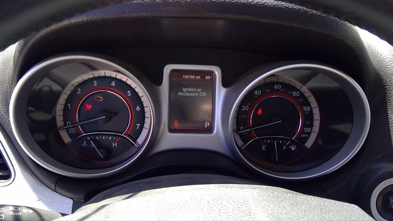 2015 DODGE JOURNEY  15-16 MPH (120) SXT Plus (VIN B 7th Digit) Speedometer Head Cluster