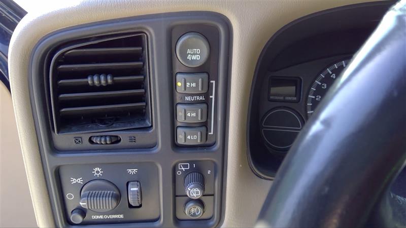 2002 GMC YUKON Dash Interior Seat Switch
