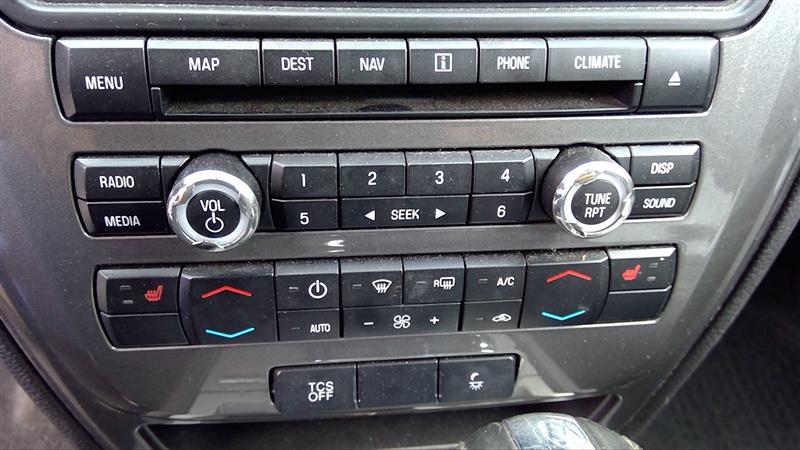 2011 FORD FUSION  11-12 Control Panel W/navigation System W/heated Seats ID BE5T-18A802-AA Thru AC Radio Audio