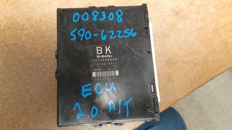 SUBARU IMPREZA 2014 Electronic Control Module (RH front floor area), 2.0L, AT (CVT), w/PZEV emissions Engine Control Module