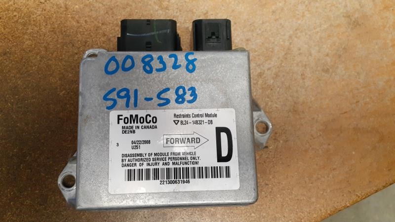 2008 FORD EXPLORER  08 Air Bag; (roof Air Bag) Chassis Control Module