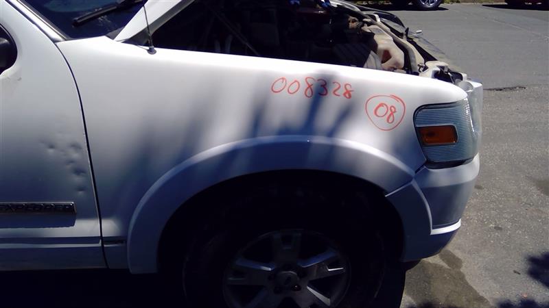 2008 FORD EXPLORER  10 Exc. Sport Trac; (wheel Lip Moulding) (without Lower Side Moulding) R. Fender