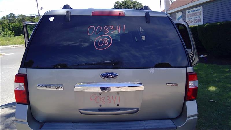 2008 FORD EXPEDITION  14 (wiper Privacy Tint Glass) Manual Lift (without Rear View Camera) Decklid Tailgate