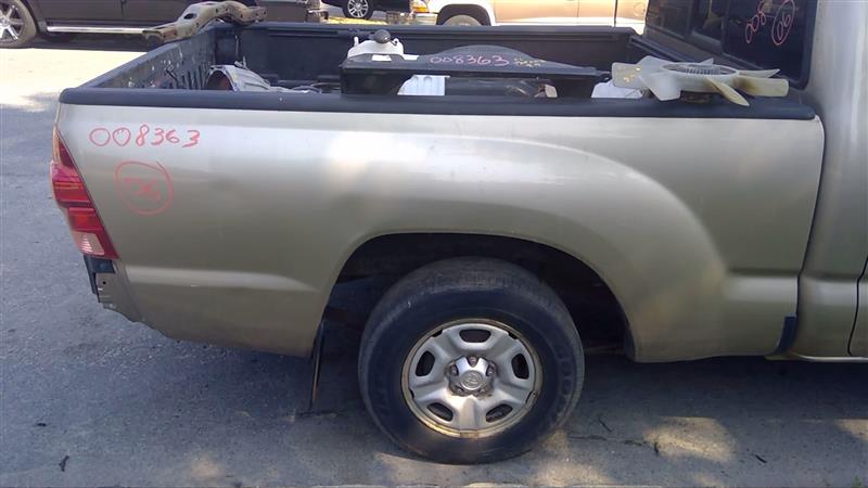 2006 TOYOTA TACOMA  08 Thru 4/08 6' Box (long Box) W/o Fender Flare Pickup Box