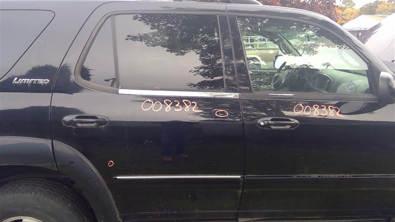 2001 TOYOTA SEQUOIA  05-07 (electric Windows Fender Flare) R. Door Assembly Rear Side