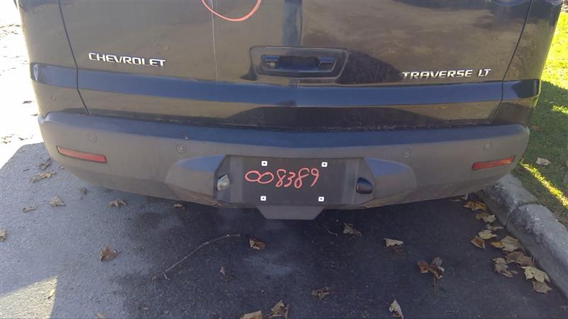 2009 CHEVROLET TRAVERSE  09-12 Single Exhaust W/rear Park Assist (opt UD7) Bumper Assembly Rear