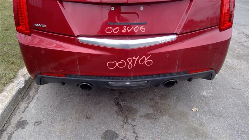 2017 CADILLAC ATS  16-18 Base Sedan Dual Exhaust W/o Pre-crash System; W/rear Park Assist W/o Black Chrome Package Bumper Assembly Rear