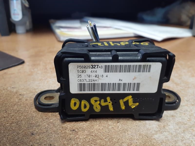 2008 JEEP WRANGLER  07-08 Stability Control; (electronic Stability Program Mounted On Transmission) Chassis Control Module