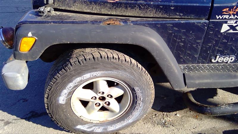 2002 JEEP WRANGLER Fender Flare Exterior