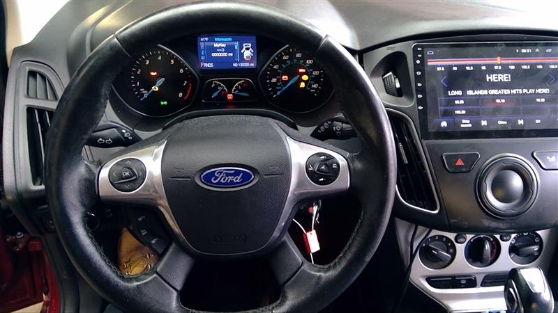2014 FORD FOCUS  13-14 Floor Shift; (tilt And Telescopic) AT Conventional Ignition Htbk (rear Wiper) Steering Column