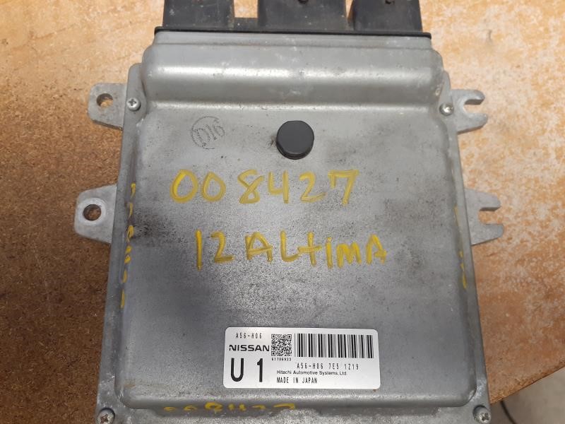 2012 NISSAN ALTIMA  13 Electronic Control Module; Cpe (by Battery Tray) 3.5L (6 Cylinder) AT (CVT) California Emissions Engine Control Module