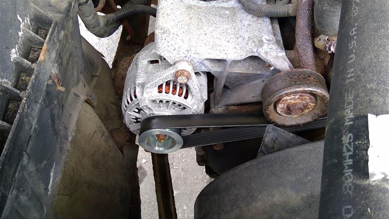 1998 JEEP WRANGLER  97-99 81 Amp (SAE Rating 75 Amp Minimum Test Rating) Alternator