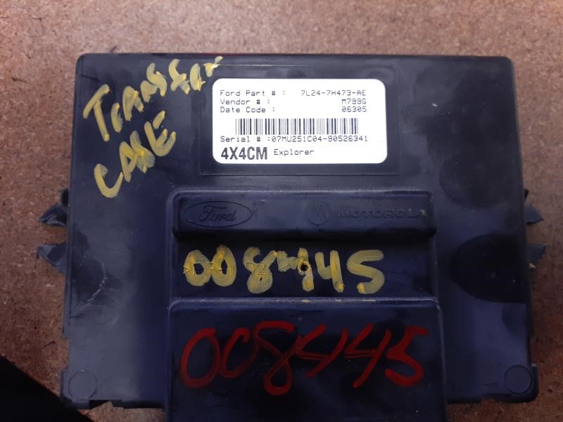 2007 FORD EXPLORER  08-10 Transfer Case; Exc. Sport Trac; (ID 8L2A-7H417-AA) Chassis Control Module