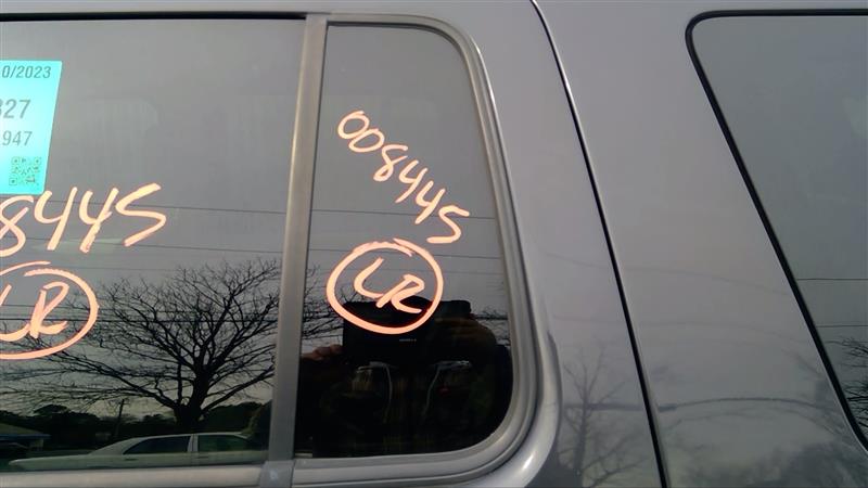 2007 FORD EXPLORER  07-10 Exc. Sport Trac; (privacy Tint Black Belt Moulding) L. Door Vent Glass Rear