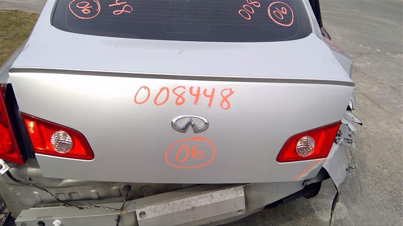 2006 INFINITI INFINITI G35  05-06 4 Dr (Sdn) W/spoiler Decklid Tailgate