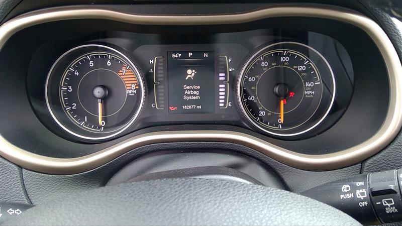 2016 JEEP CHEROKEE  16 (cluster) MPH (140 MPH) 3.2L 3.5`` Display Screen Speedometer Head Cluster