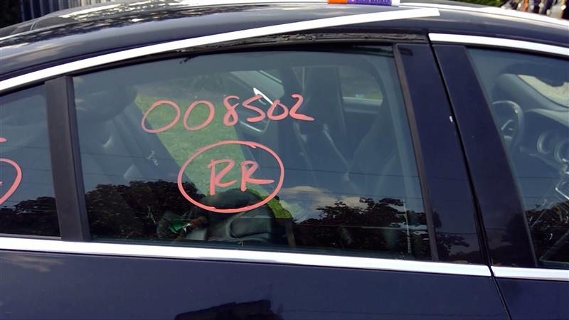 2012 VOLVO 60 SERIES Door Glass Rear