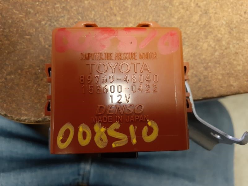 TOYOTA HIGHLANDER 2013 Suspension (TPMS), (RH dash), 3.5L, VIN K (5th digit) Chassis Control Module