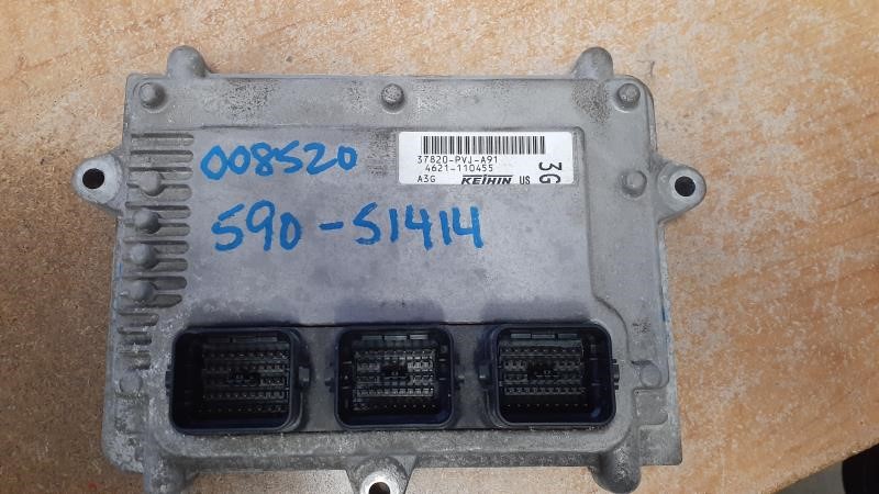 2008 HONDA PILOT  08 Electronic Control Module; Engine Control (RH Front Engine Compartment) AWD Engine Control Module