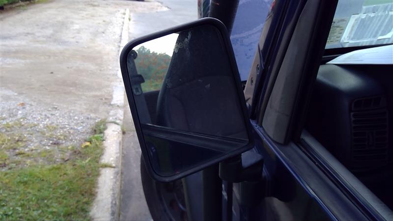 2002 JEEP WRANGLER  97-02 Manual; (door Hinge Mounted) LHD L. Side View Mirror