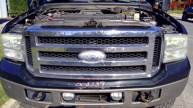 2006 FORD FORD F250SD PICKUP  06-07 Chrome Surround With Chrome Bars Exc. Billet Style; Exc. King Ranch Package Grille