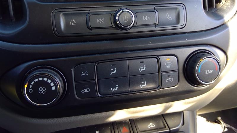 2019 CHEVROLET COLORADO  19-20 W/o Rear Defrost Temperature Control