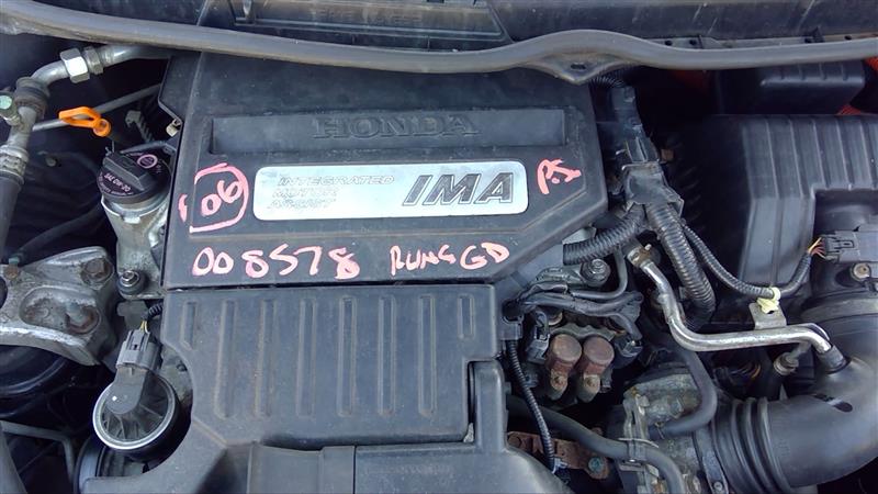 2006 HONDA CIVIC  06-11 1.3L (VIN 3 6th Digit MX Hybrid SOHC) Gasoline Engine Assembly