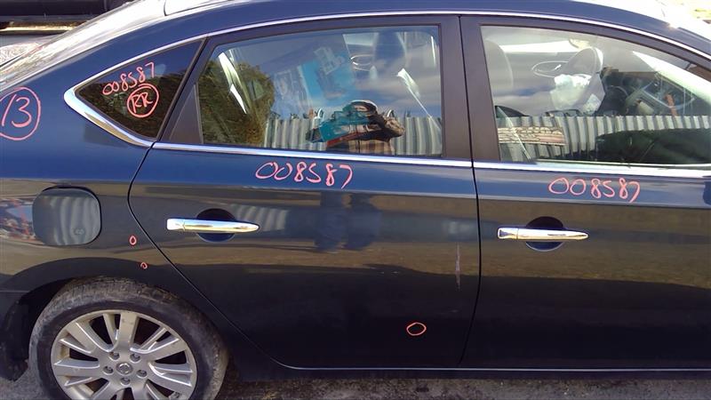 2013 NISSAN SENTRA  13-19 (electric) R. Door Assembly Rear Side