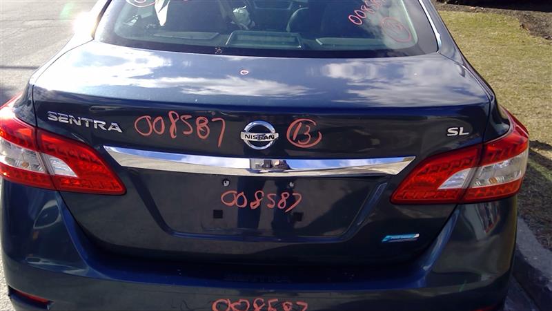 2013 NISSAN SENTRA  13-15 S (without Spoiler) Decklid Tailgate