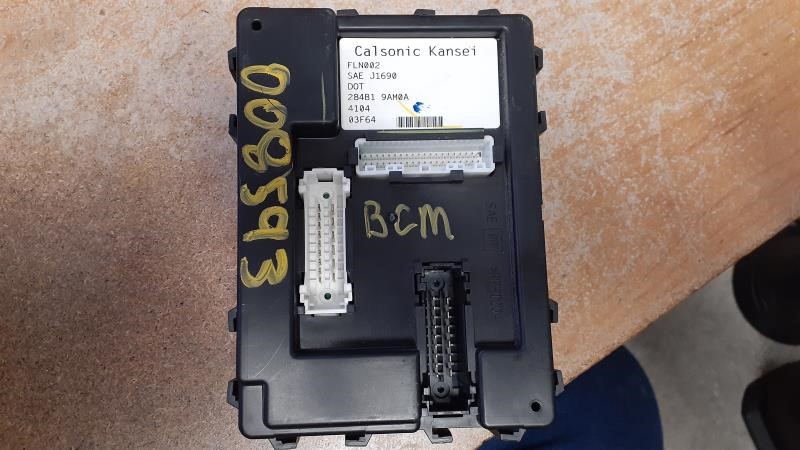 2014 NISSAN SENTRA  19 Body Control (BCM); (above Steering Column) Conventional Ignition Thru 12/31/18 Chassis Control Module