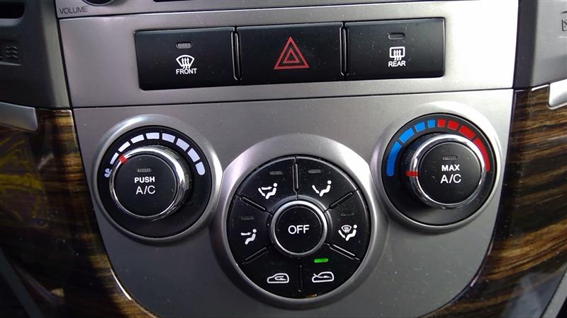 2011 HYUNDAI SANTA FE  10-12 Manual Temperature Control Temperature Control