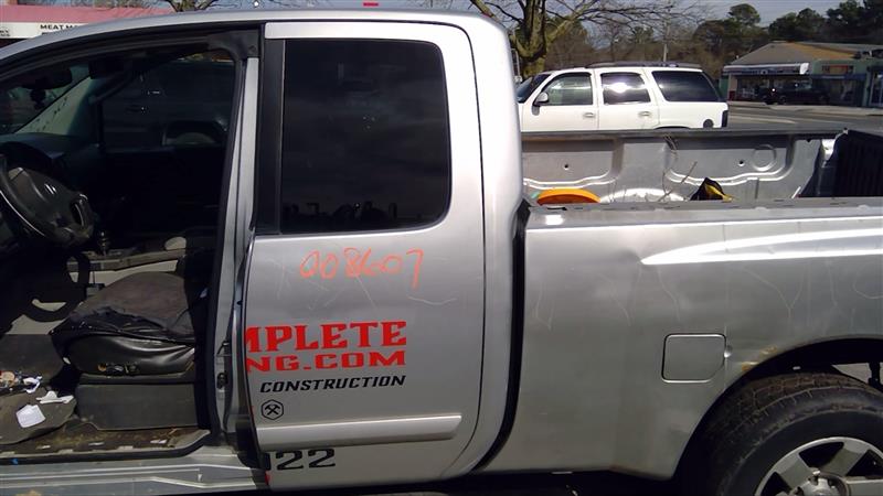 2004 NISSAN TITAN  04-15 King Cab W/body Side Moulding L. Door Assembly Rear Side
