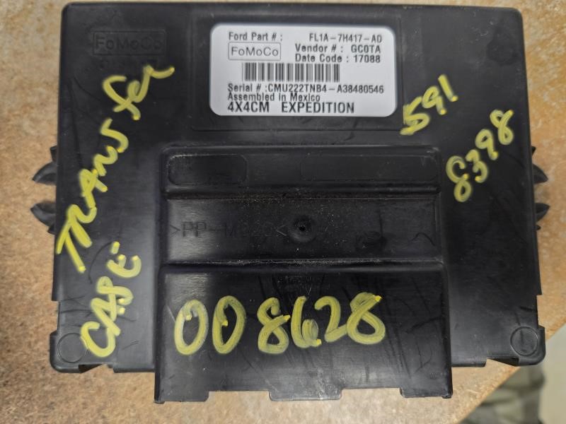 2017 FORD EXPEDITION  15-17 Transfer Case; Chassis Control Module