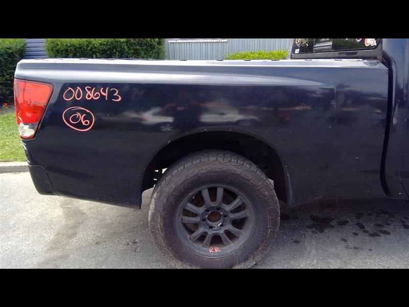 2006 NISSAN TITAN  05-07 King Cab W/o Utility Box Package Pickup Box