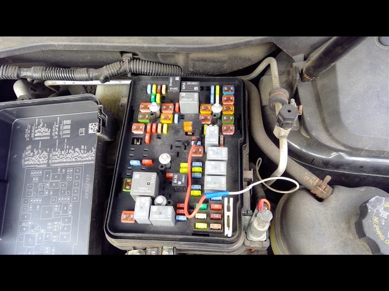 2014 chevy equinox cigarette lighter fuse 2014 CHEVROLET EQUINOX 16 2.4L Thru 03/19/15 Fuse Box Engine