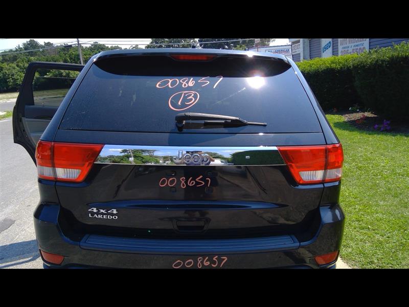 2013 JEEP GRAND CHEROKEE  12-13 Exc. SRT8; W/o Rear View Camera Decklid Tailgate
