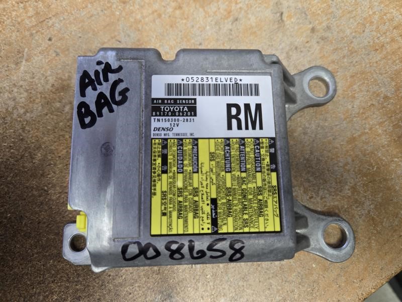 TOYOTA CAMRY 2010 Air Bag (air bag), (under console), North America built, thru 1/2010 Chassis Control Module
