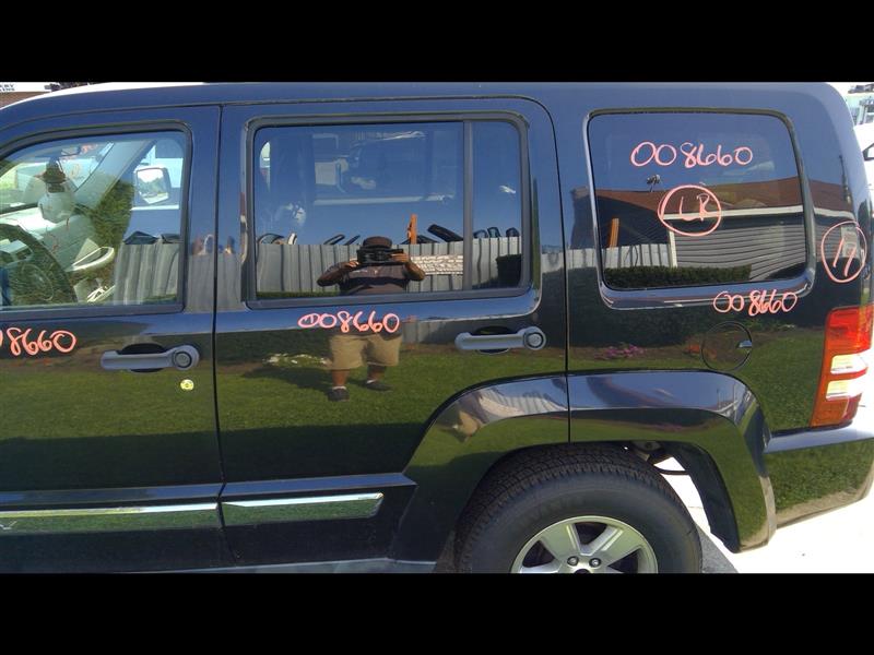 2011 JEEP LIBERTY  08-12 (side Electric) Privacy Tint Glass L. Door Assembly Rear Side