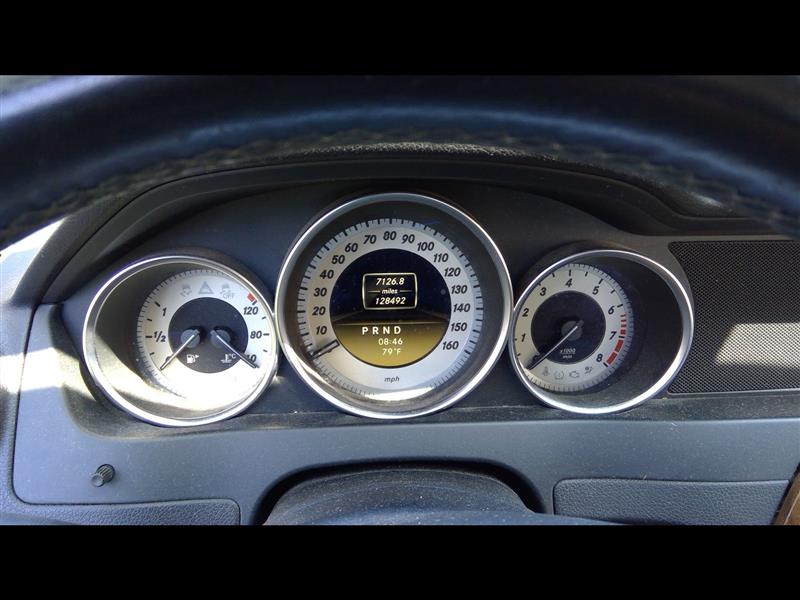 2012 MERCEDES-BENZ MERCEDES C-CLASS  12 204 Type; C350 Sdn RWD MPH ID 2049009905 Speedometer Head Cluster