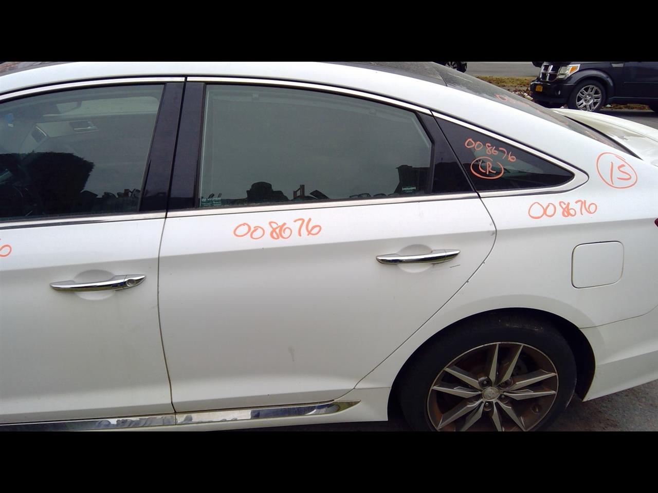 2015 HYUNDAI SONATA  16-17 (electric) US Built W/sunshade L. Door Assembly Rear Side