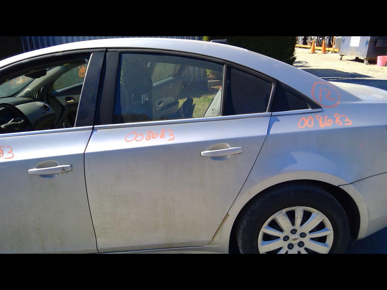 2012 CHEVROLET CRUZE  13-15 Power Child Locks L. Door Assembly Rear Side